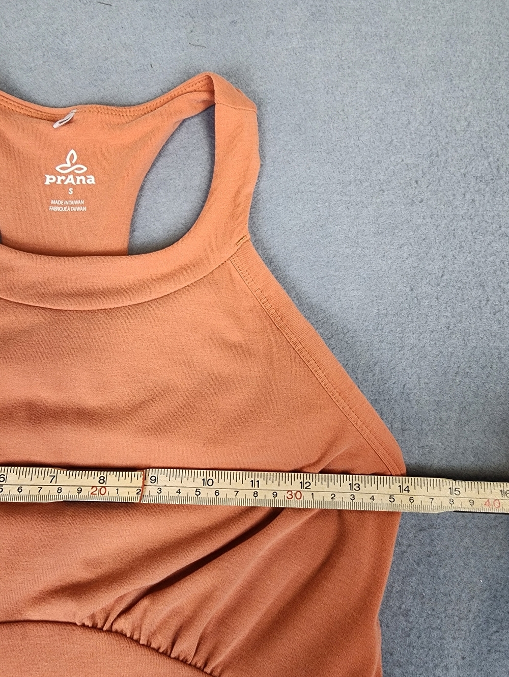 Prana Women's Peach Color Calexico Scoop-Neck Solid Shelf Bra Maxi Dress Small - Picture 9 of 13